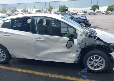 2017 Toyota Prius Prime Plus z USA, uszkodzony, nr VIN JTDKARFP7H3020626